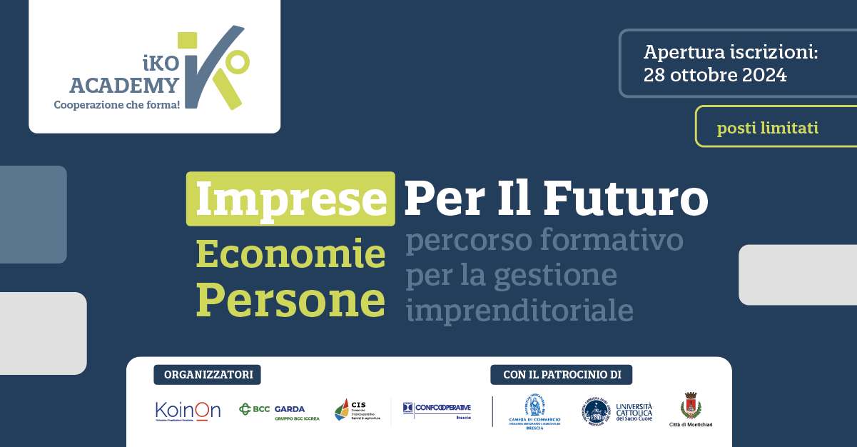 Seconda edizione dell’Academy | Imprese per il futuro